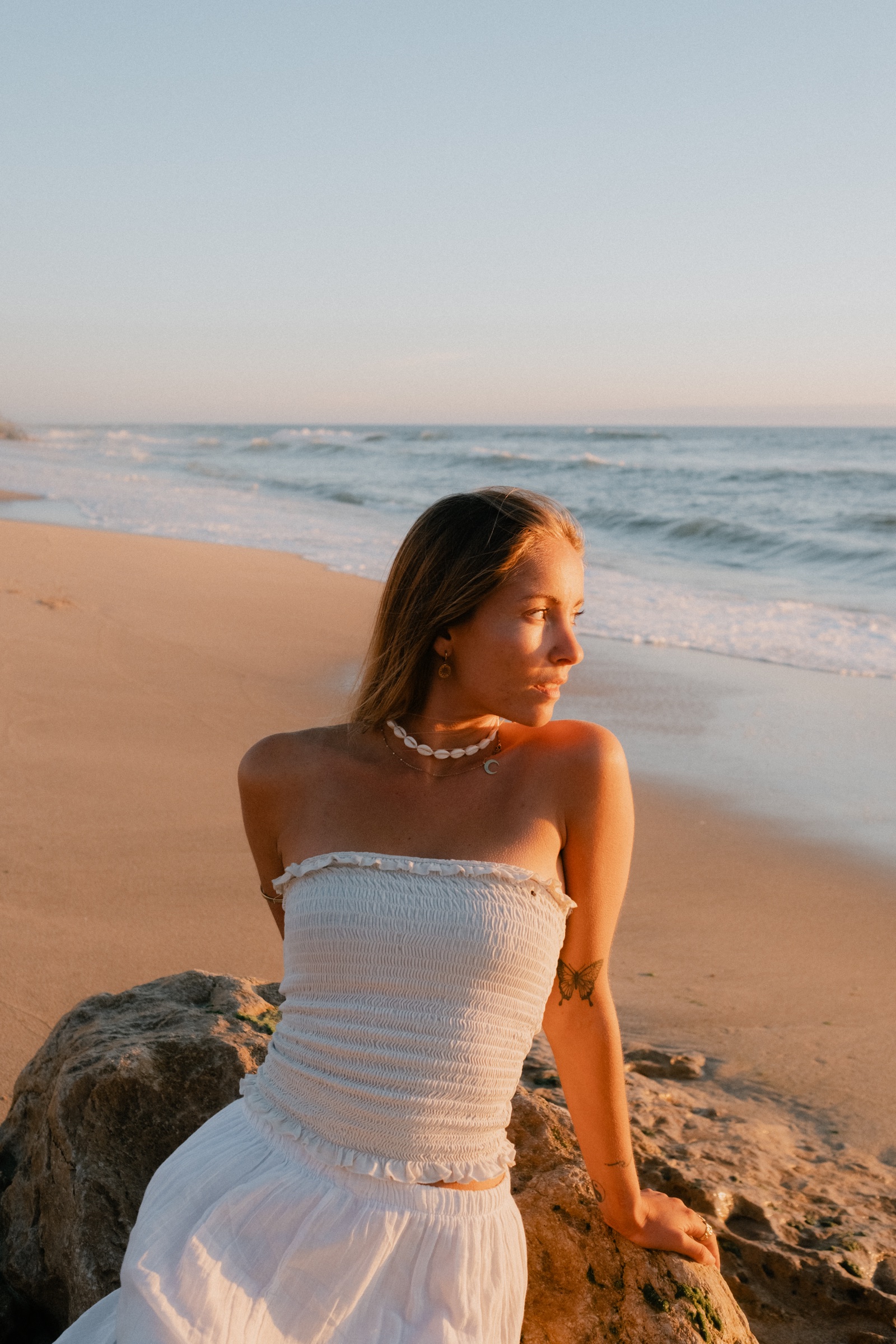 Portrait beside the Atlantic