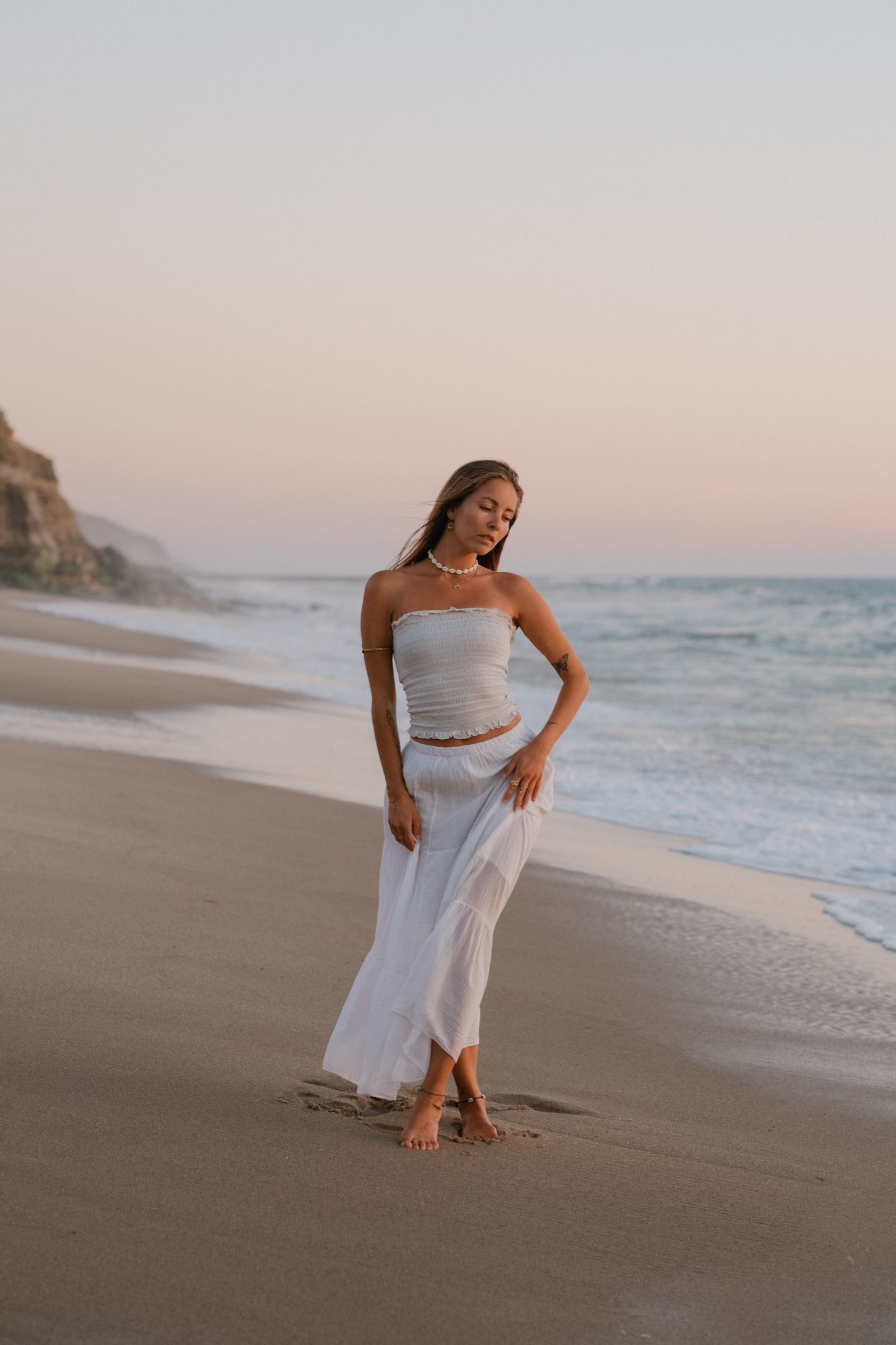 Amelia in warm evening light