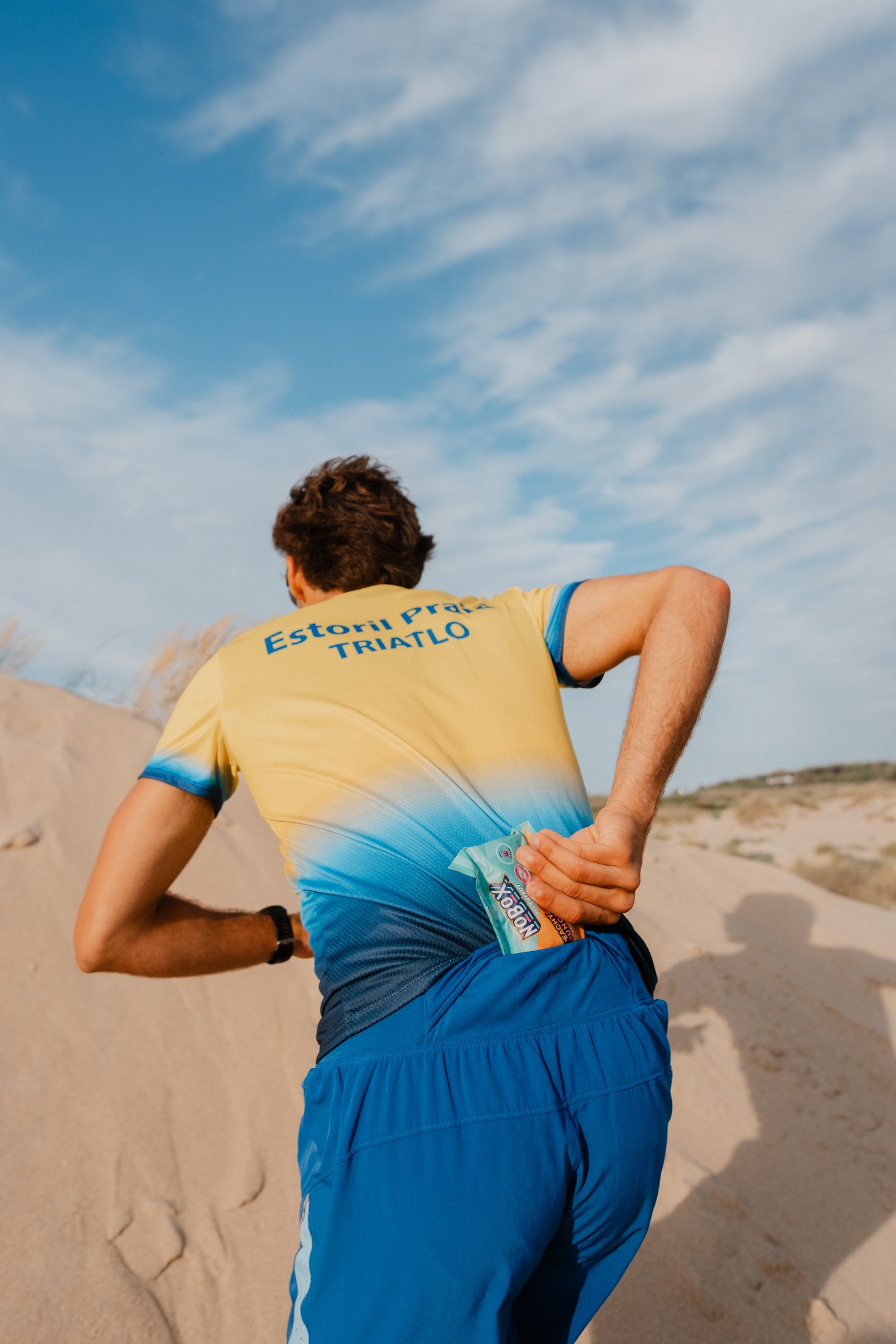 NoBox packed for a run through the dunes