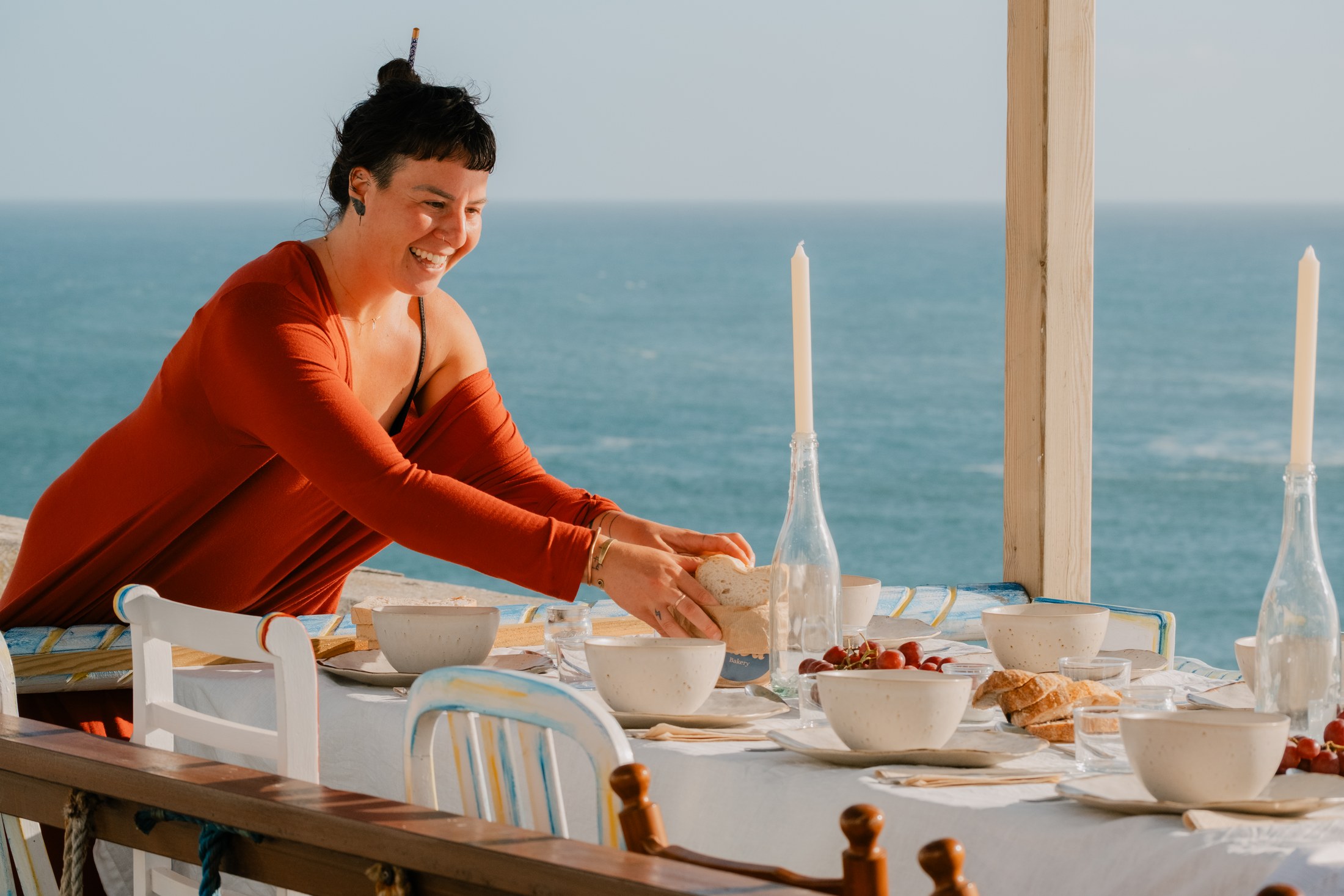 Preparing the table