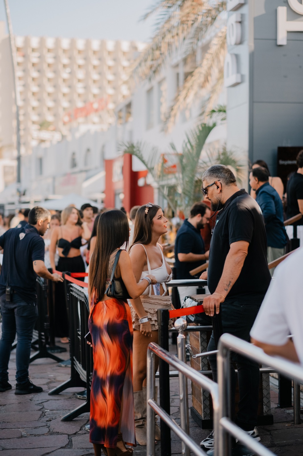 Guests arriving at Papagayo