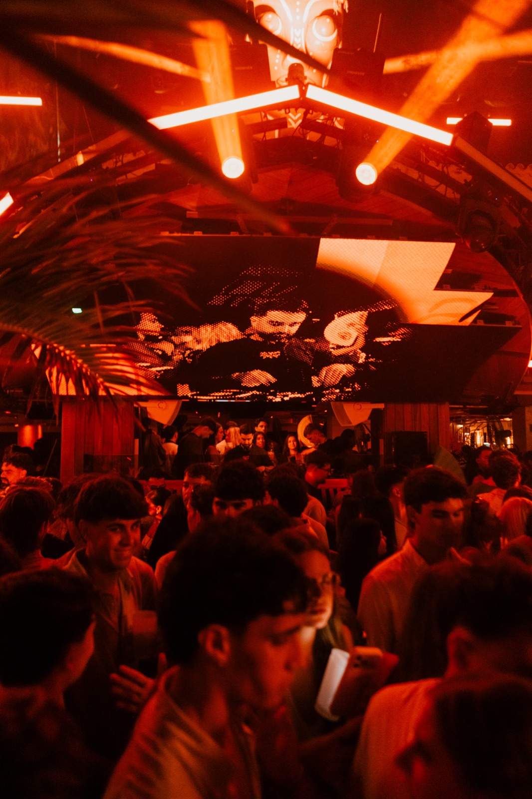 A portrait from inside the party