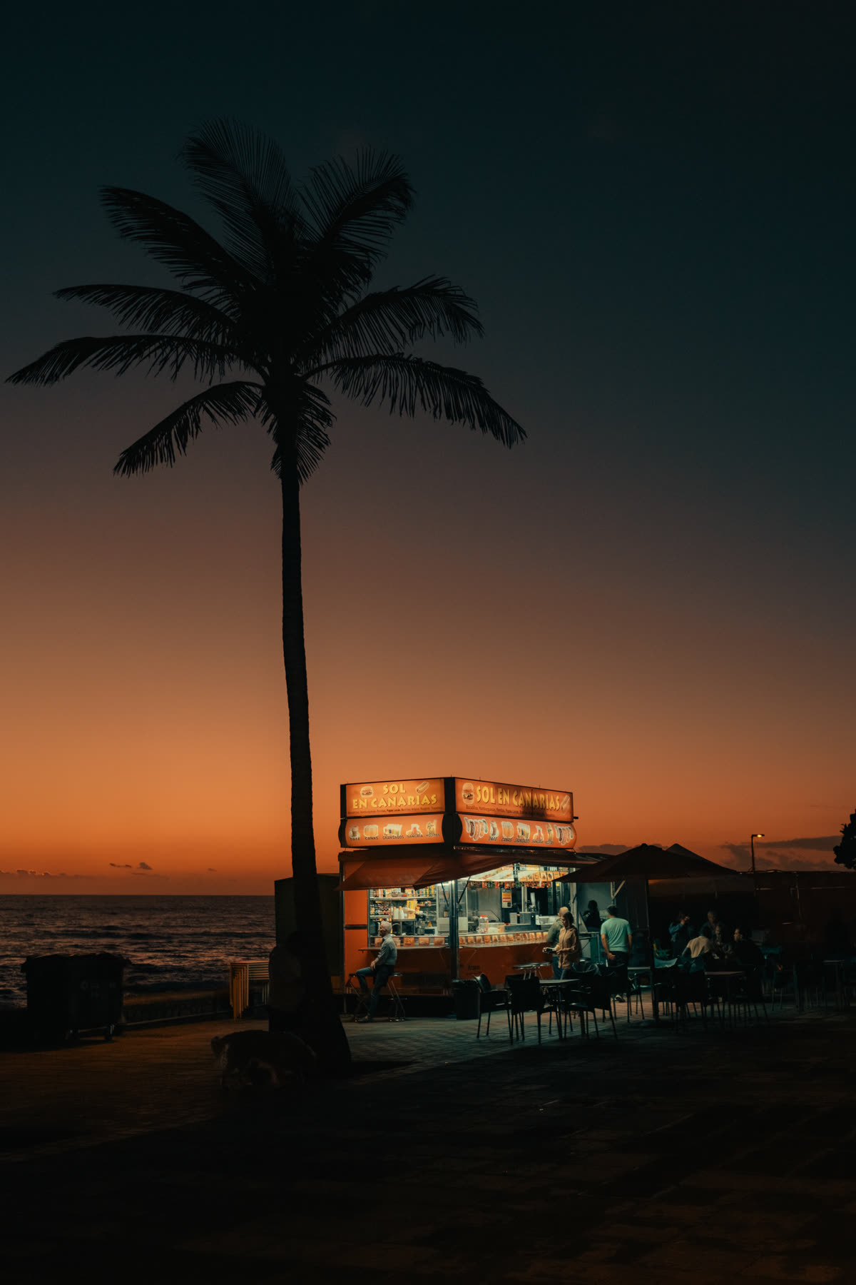 Sunset landscape photograph by Suso Garcia